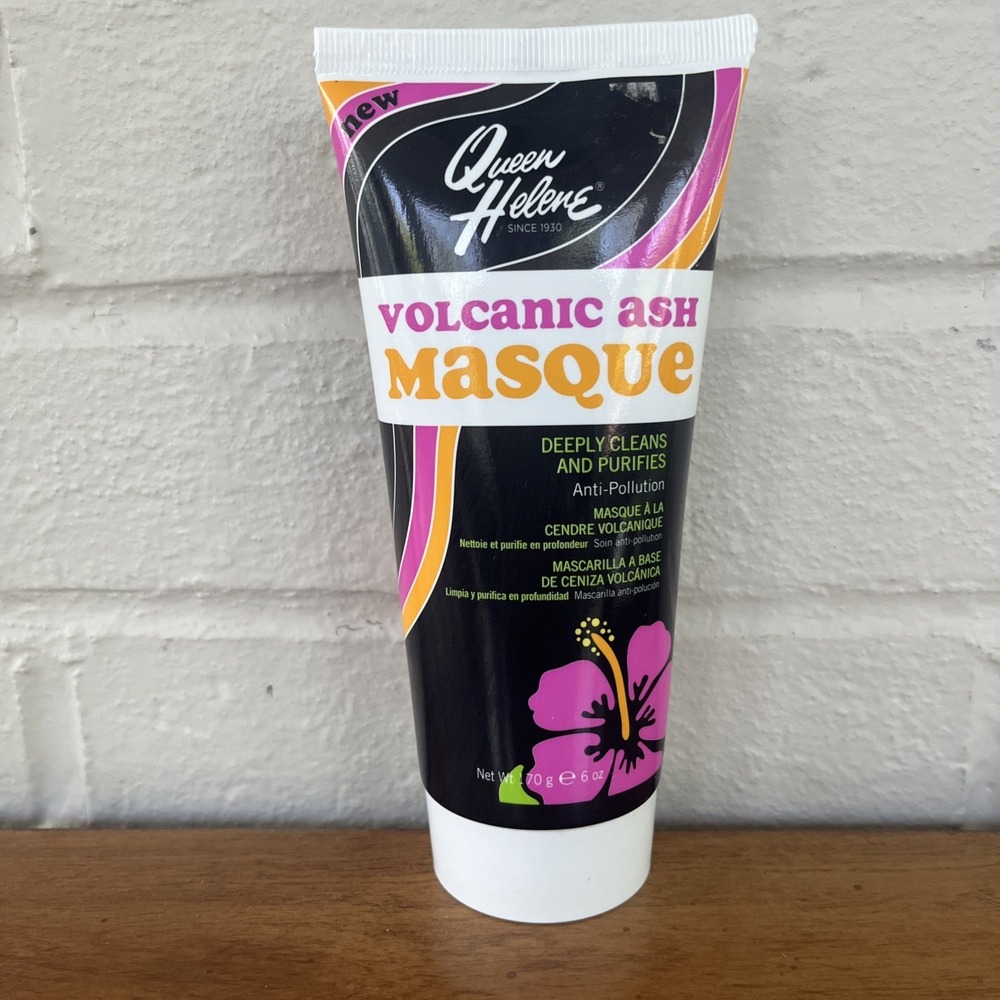 Queen Helene Volcanic Ash Masque 6oz New Deeply Cleans